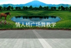 情人桥广场舞教学