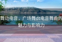 舞动电音，广场舞dt电音舞曲的魅力与影响力