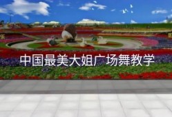 中国最美大姐广场舞教学