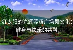 红太阳的光辉照耀广场舞文化：健身与快乐的共融