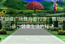 花蝴蝶广场舞背面72步：舞动快乐，健康生活的秘诀