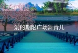 爱的期限广场舞青儿