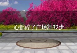 心都碎了广场舞32步