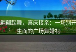 翩翩起舞，喜庆接亲：一场别开生面的广场舞婚礼