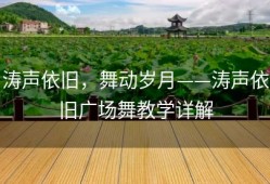涛声依旧，舞动岁月——涛声依旧广场舞教学详解