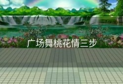 广场舞桃花情三步