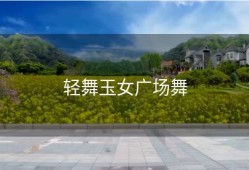 轻舞玉女广场舞