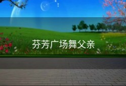 芬芳广场舞父亲