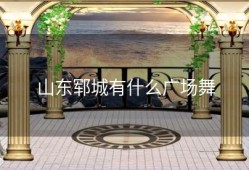 山东郓城有什么广场舞