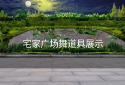宅家广场舞道具展示