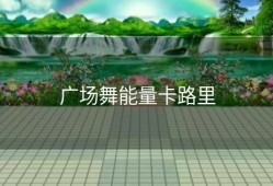 广场舞能量卡路里