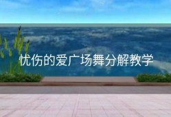 忧伤的爱广场舞分解教学