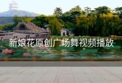 新娘花原创广场舞视频播放