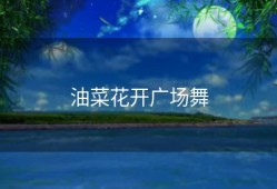 油菜花开广场舞