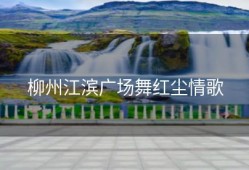 柳州江滨广场舞红尘情歌