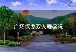 广场探戈双人舞梁祝