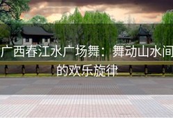 广西春江水广场舞：舞动山水间的欢乐旋律