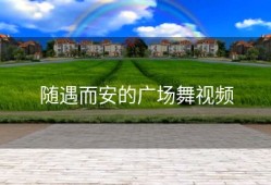 随遇而安的广场舞视频