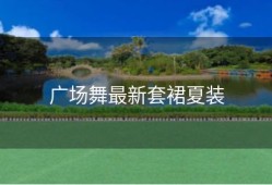 广场舞最新套裙夏装