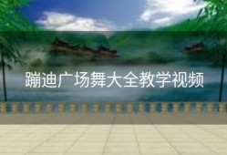 蹦迪广场舞大全教学视频