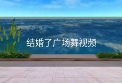 结婚了广场舞视频