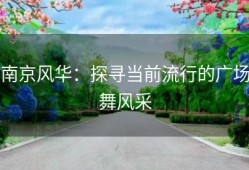 南京风华：探寻当前流行的广场舞风采