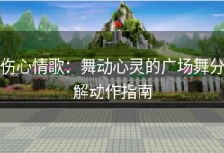 伤心情歌：舞动心灵的广场舞分解动作指南