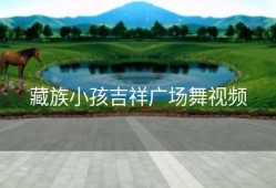 藏族小孩吉祥广场舞视频