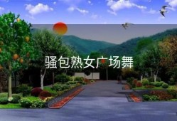 骚包熟女广场舞