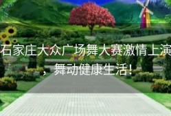 石家庄大众广场舞大赛激情上演，舞动健康生活！