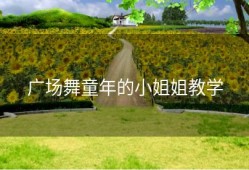 广场舞童年的小姐姐教学