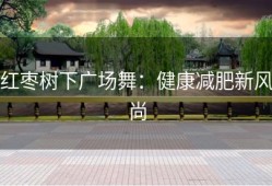 红枣树下广场舞：健康减肥新风尚