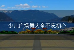 少儿广场舞大全不忘初心