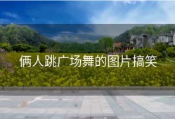 俩人跳广场舞的图片搞笑