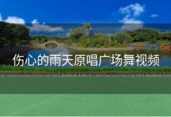 伤心的雨天原唱广场舞视频