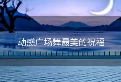 动感广场舞最美的祝福