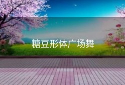 糖豆形体广场舞