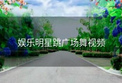 娱乐明星跳广场舞视频