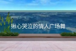 揪心哭泣的情人广场舞