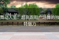 舞动人生：超高跟鞋广场舞的独特魅力
