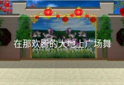 在那欢腾的大地上广场舞