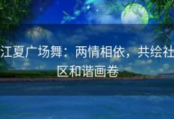 江夏广场舞：两情相依，共绘社区和谐画卷