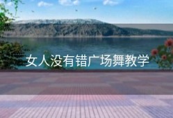 女人没有错广场舞教学