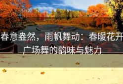 春意盎然，雨帆舞动：春暖花开广场舞的韵味与魅力