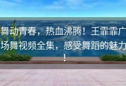 舞动青春，热血沸腾！王霏霏广场舞视频全集，感受舞蹈的魅力！