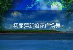 杨丽萍新娘花广场舞