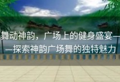 舞动神韵，广场上的健身盛宴——探索神韵广场舞的独特魅力