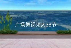 广场舞视频大38节