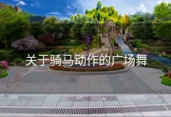 关于骑马动作的广场舞