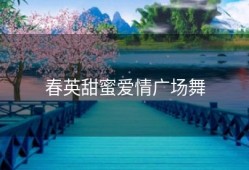 春英甜蜜爱情广场舞